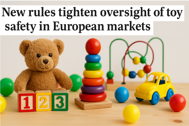 New Rules Tighten Oversight of Toy Safety in European Markets
